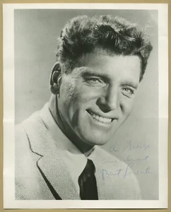Burt Lancaster (1913-1994) - Rare authentic signed large photo - Paris 80s - COA - Picture 1 of 2