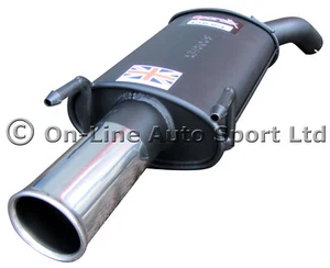 Vauxhall Vectra C 2.0 TDi 2.2 DTi Sportex Exhaust Tailbox Single 3" - Picture 1 of 1