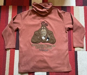 ICEBERG MARC ANTHONY & PUSSYFOOT LOONEY TUNES HOODIE CARDIGAN SZ M YEAR 1990 - Picture 1 of 5