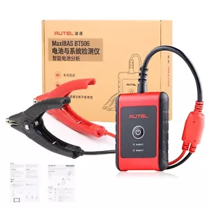 Autel MaxiBAS BT506 Battery Tester Electrical System Diagnostic&Analysis Tool - Picture 1 of 5