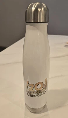 NEW Disney 20th TV Animation – Insulated Stainless Steel Bottle (White) - Image 1 of 2