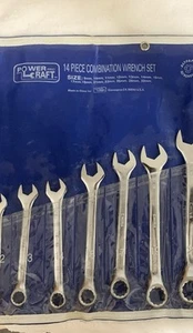 Powercraft 14 Pc. Metric Combination Wrench Set 12 Pt. 9-32mm Nice Set See photo - Picture 1 of 6
