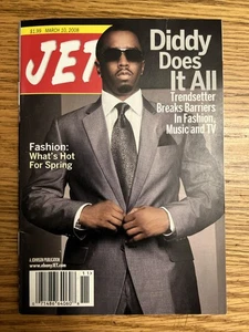 March 2008 Jet Magazine, P. Diddy Does It All - Fashion, Music And TV - Foto 1 di 6