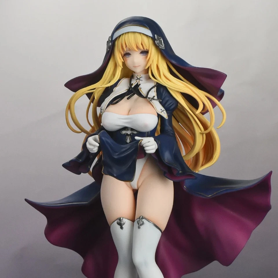 Figura de anime inspirada en la monja Charlotte versión 1/6 Sexy modelo de PVC desprendido sin marca Foto 1 de 4