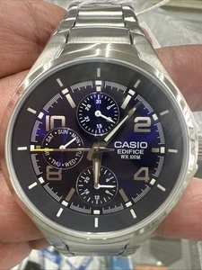 Casio Edifice EF 316D-2A Blue Dial Watch - Picture 1 of 4