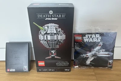 Lego 40591 Death Star Todesstern 2 II & Münze 5007840 + 30654 X-Wing NEU OVP - Bild 1 von 4