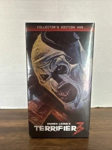 Terrifier 3 VHS - Collector's Edition - 2024 BRAND NEW SEALED IN HAND - Picture 1 of 7
