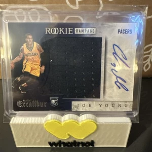 2015-16 Panini Excalibur Rookie Rampage Jumbo Jerseys Joe Young (MEM, AUTO,RC) - Picture 1 of 2