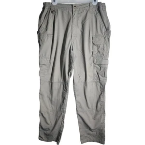 5.11 Tactical Series Khaki Relaxed Fit Cargohose 36X30 Outdoor Workwear Herren - Bild 1 von 11