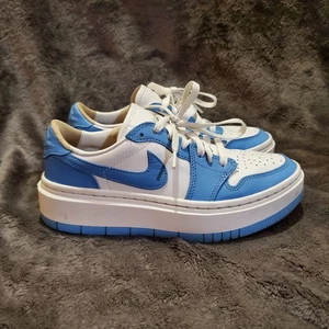 Air Jordan 1 Elevate Low White Baby Blue DQ3698-141 Women Size 7.5 - Picture 1 of 11