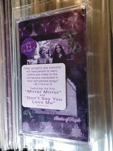 M2M SHADES OF PURPLE CASSETTE USA EDITION 2000 HYPE STICKER SEALED Atlantic POP - Picture 1 of 4