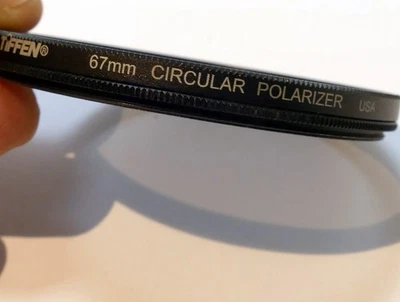Tiffen Circular-Polarizer Cir-PL Circular Poalr 67mm Lens Filter made in USA - Image 1 of 4