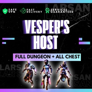 Vesper's Host - Full Dungeon + All Secrets Chests - Any Platform  - Picture 1 of 1