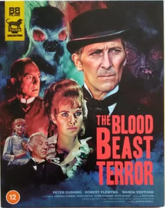 THE BLOOD BEAST TERROR (VERNON SEWELL, 1968) BLU-RAY & SLIPCASE & L/E BOOKLET - Picture 1 of 2