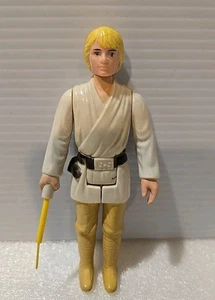 Vintage Star Wars Luke Skywalker Farm Boy 1977 completo tutto originale Hong Kong - Foto 1 di 12