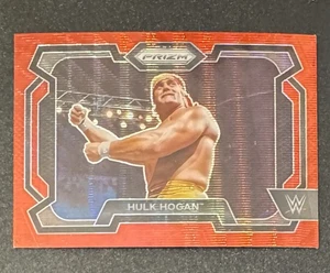 Hulk Hogan 2024 Panini Prizm WWE Wrestling Red Wave #70 - Imagen 1 de 2