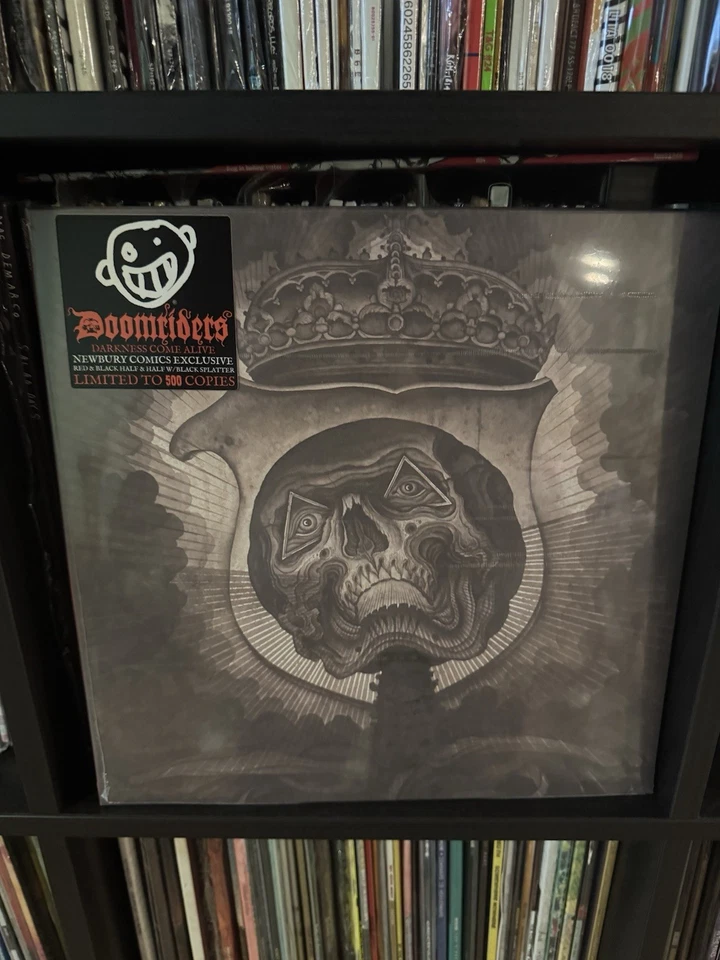 Doomriders Darkness Come Alive LP Record Red & Black Splatter Vinyl Limited 500 Foto 1 de 1