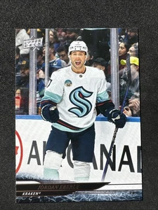 ⭐🦄 2024-25 Upper Deck Series 2 - Jordan Eberle #393 🆓📦 - Picture 1 of 2