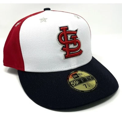 Chapéu boné 2018 St. Louis Cardinals NOVA ERA All-Star Game 59FIFTY 5950 TAMANHO 7 1/4 - Imagem 1 de 4
