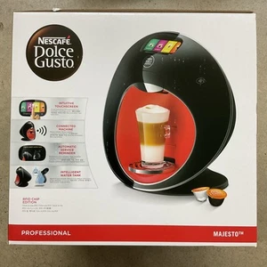 NESCAFÉ Dolce Gusto Majesto 1460W Filterkaffeemaschine - Schwarz/Rot (98836) - Bild 1 von 5