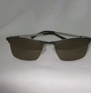 Brille Brillengestell MV012 ROBB Herren Bronze Rechteckig Halbrand 56-18-150 Gebraucht - Bild 1 von 15