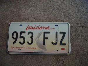 LOUISIANA PELICAN LICENSE PLATE BUY ALL STATES HERE FREE SHIPPING - Picture 1 of 1