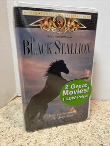 The Black Stallion & The Black Stallion Returns MGM VHS Tapes Sealed - Bild 1 von 5