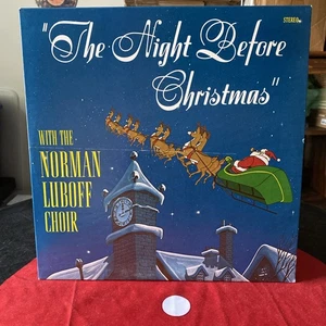 🎅🏼 Norman Luboff Choir - The Night Before Christmas (1968, Vinyl LP) *$12.25* - Imagen 1 de 4