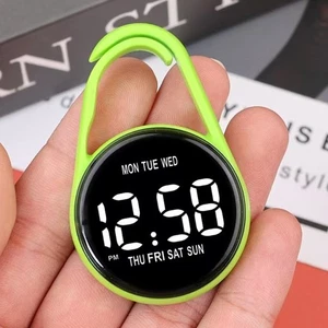 Digital Clock Multifunctional Design Waterproof LED Electronic Hanging Watch - Picture 1 of 14