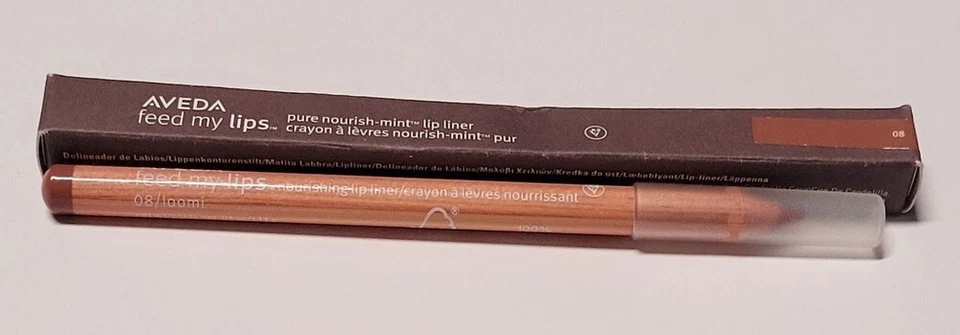 AVEDA Feed My Lips LOOMI 08 Lip Liner New in Box Brown Color - Image 1 of 1