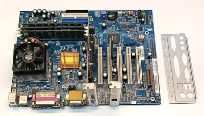 GIGABYTE GA-7ZX REV.1.01, AMD DURON 750/64K/200, SDRAM 256M X 3, ATI CR216S. #Z - Immagine 1 di 4