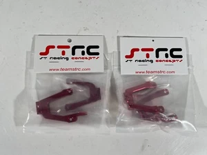 STRC STA31380RR STA31380FR Aluminum HD Front Rear Shock Towers RED SCX10 II - Picture 1 of 3