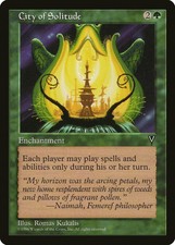 City of Solitude Visions NM Green Rare Reserved List MAGIC MTG CARD ABUGames