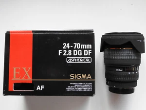 Objetivo para Sigma, Sigma Zoom 24 - 70 mm, 1:2,8 DG DF con estuche - Imagen 1 de 5