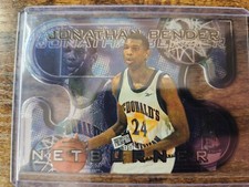 1999-00 Press Pass Jonathan Bender Net Burners Die-Cut Rookie RC #NB 33 Pacers
