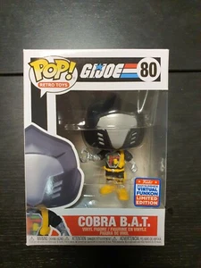 Funko Pop 2021 SDCC Exclusive GI Joe COBRA BAT B.A.T. #80 Summer Convention NEW - Picture 1 of 5
