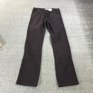 New Bonpoint Pants Girls 10 A Brown Jeans Chino Trouser Casual Youth Kid - Picture 1 of 9