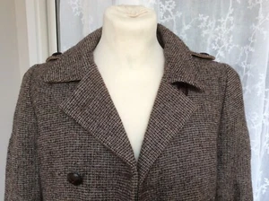 Comptoir des Cotonniers woolen blend tweed jacket - 38 - browns - Picture 1 of 7