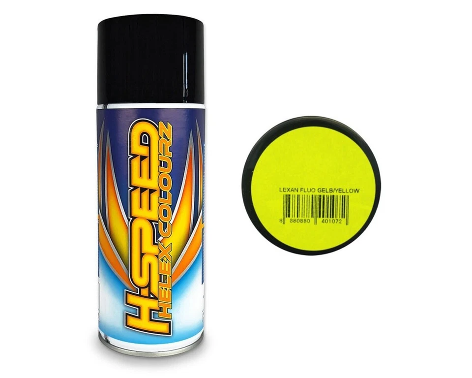 H-SPEED Lexan Spray Fluo gelb 400ml HSPS104  - Bild 1 von 1