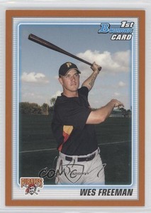 2010 Bowman Prospects Orange /250 Wes Freeman #BP64