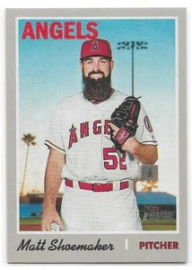 Zapatero Topps Heritage 2019 abatible #156 Matt Los Angeles Angels PR/5 - Imagen 1 de 1