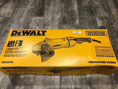 DEWALT DWE4597N 7-Inch 8,500 Rpm 4.9 HP Angle Grinder, No-Lock, Corded, 15A - Image 1 of 4
