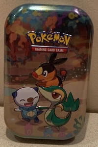 Pokemon Celebrations Mini Tin Snivy.  TIN ONLY - NO CARDS.  Excellent Condition - Picture 1 of 3