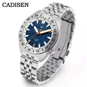 NUOVO 2025 CADISEN C8231 Orologio Meccanico Automatico Uomo Quadrante Meteorite Business Ca - Foto 1 di 13