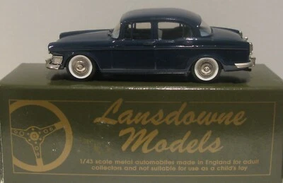 Lansdowne Models 1:43 LDM 16 Dark Blue 1961 Humber Super Snipe - Image 1 of 4