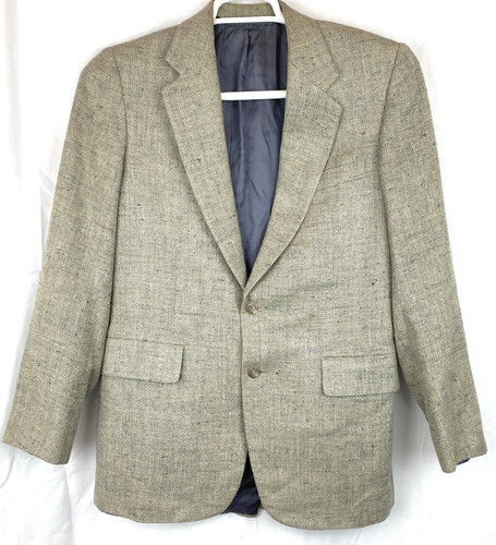 Blazer cappotto sportivo uomo Burberrys vintage modello spina di pesce taglia 40