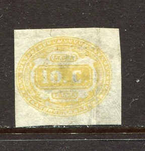 ITALIA 1863, FRANQUEO DEBIDO, 10 c (entésimos), Sc J1, COMO NUEVO (?) VER LA DESCRIPCIÓN DEL LOTE - Imagen 1 de 2