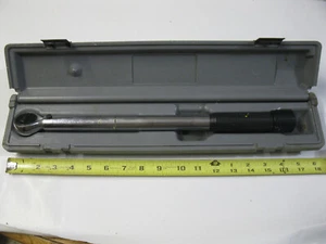J.S. Tool Co. 3/8" Drive 5-75 FT LBS TORQUE WRENCH USA - Picture 1 of 4
