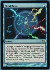 Mind Bend FOIL 9th Edition HEAVILY PLD Blue Rare MTG CARD (ID# 239226) ABUGames