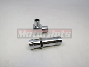 Manguera de calentador de bomba de agua de 3/4" y 90° macho 1/2" NPT a 5/8" accesorio de aluminio de admisión de púas - Imagen 1 de 3